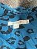 Chico's Animal Print Blue Long Sleeve Blouse Size XXL (4) - photo 7