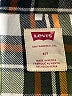 Levi's Plaid Green Long Sleeve Button-Down Shirt Size 6 - 7 - photo 3