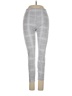 X by Gottex Plaid Gray Leggings Size S - photo 1