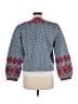 Boden 100% Polyester Print Blue Jacket Size 4 - photo 2