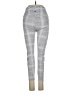 X by Gottex Plaid Gray Leggings Size S - photo 2