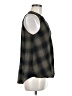 Mod Ref Plaid Green Sleeveless Blouse Size M (estimated) - photo 4