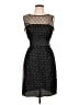DressBarn 100% Polyester Stars Black Cocktail Dress Size 10 - photo 1
