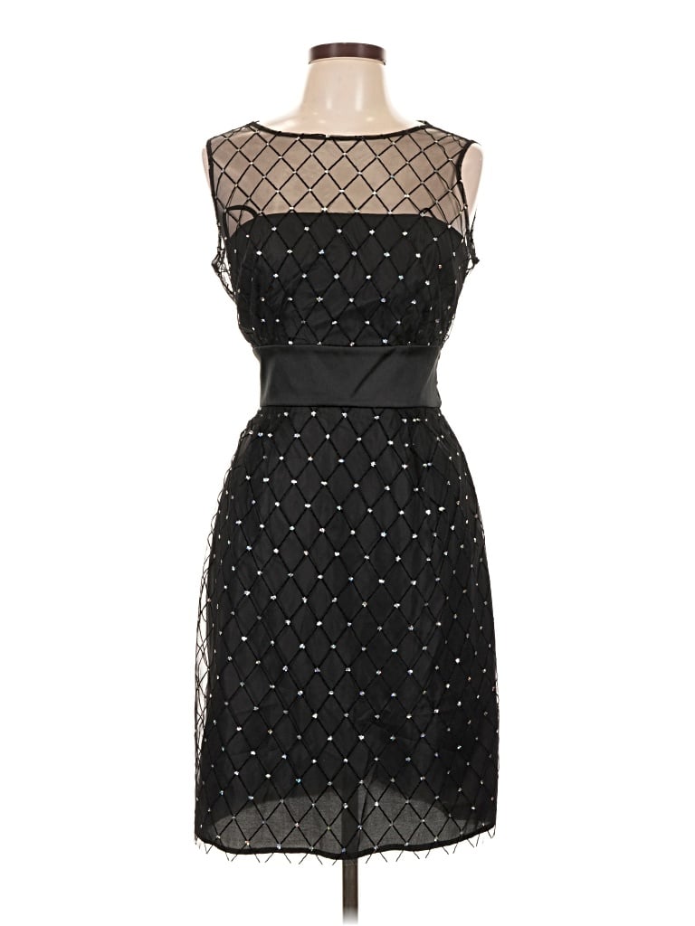 Pre-owned Dressbarn Cocktail Dress In Black