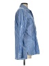 Gap 100% Cotton Stripes Blue Long Sleeve Button-Down Shirt Size S - photo 4