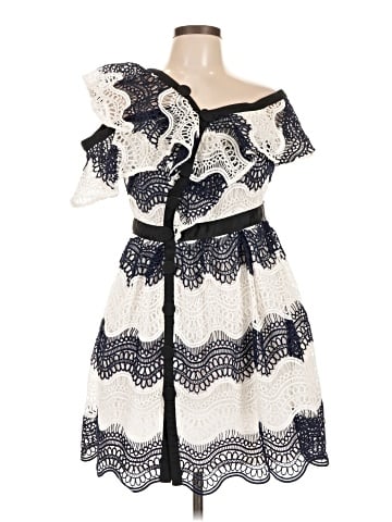 Self-Portrait Cocktail Dress (view 1)