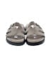 Steve Madden Gray Sandals Size 10 - photo 2