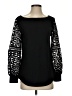 Amaryllis Black Long Sleeve Blouse Size S - photo 1
