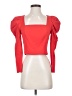 Alice + Olivia 100% Polyester Red 3/4 Sleeve Top Size 4 - photo 1