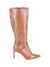 Vince Camuto 100% Leather Tan Burgundy Boots Size 10 - photo 1