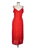 Topshop 100% Polyester Red Cocktail Dress Size 8 - photo 1