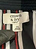 Crown & Ivy Argyle Black Jacket Size 3X - photo 6