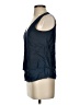Ecru 100% Tencel Blue Sleeveless Blouse Size XS - photo 5