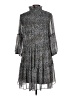 Gabby Skye 100% Polyester Animal Print Gray Casual Dress Size 10 - photo 2