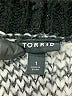 Torrid Houndstooth Black Cardigan Size 1X Plus (1) - photo 7
