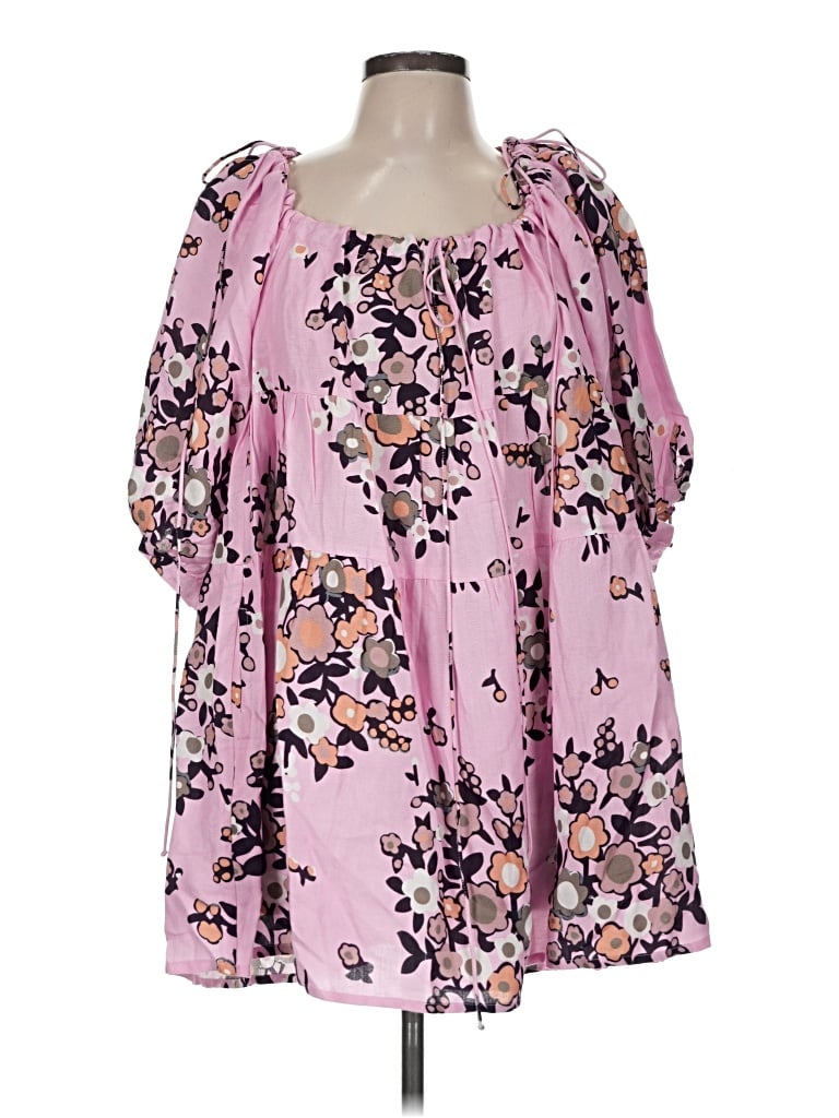Pre-owned Kinga Csilla Casual Dress In Pink