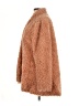 Hyfve 100% Polyester Brown Faux Fur Jacket Size L - photo 5