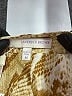 Lavender Brown 100% Polyester Print Gold Cocktail Dress Size M - photo 4