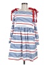 ASOS Stripes Blue Casual Dress Size 8 - photo 1