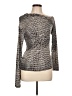 Ariella Gray Long Sleeve Top Size L - photo 1
