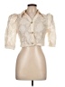 Shein 100% Polyester Ivory 3/4 Sleeve Blouse Size L - photo 1