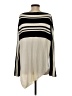 St. John Stripes Ivory Poncho Size S - photo 2