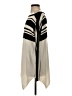 St. John Stripes Ivory Poncho Size S - photo 5