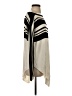 St. John Stripes Ivory Poncho Size S - photo 4