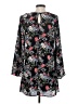 Mi ami 100% Polyester Floral Black Casual Dress Size S - photo 2