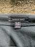 Lands' End Solid Black Casual Dress Size L - photo 7