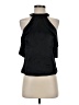 NANETTE Nanette Lepore 100% Polyester Black Tank Top Size S - photo 1