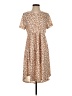 Unbranded Animal Print Brown Casual Dress Size S - photo 1