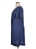 Unbranded 100% Polyester Blue Casual Dress Size XXL - photo 5