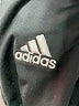 Adidas 100% Polyester Black Zip Up Hoodie Size 5 - photo 5