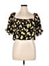 Cider Yellow Short Sleeve Blouse Size 2X - photo 1