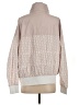 Guess 100% Polyester Ivory Gray Track Jacket Size S - photo 2
