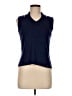 Mixit Blue Sweater Vest Size 8 - photo 1