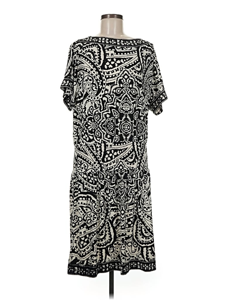 Pre-owned Chico's Casual Dress In Black