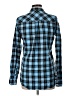 J.Crew Plaid Blue Long Sleeve Button-Down Shirt Size 10 (tall) - photo 2