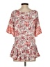 New Directions Red Pink Short Sleeve Blouse Size S - photo 2