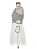 Speechless 100% Polyester White Cocktail Dress Size 9 - photo 5