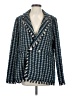 Aqua 100% Polyester Tweed Blue Blazer Size S - photo 1