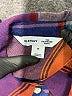 Old Navy 100% Cotton Plaid Brown Long Sleeve Button-Down Shirt Size M - photo 7