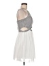 Speechless 100% Polyester White Cocktail Dress Size 9 - photo 4
