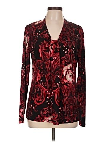 Dana Buchman Long Sleeve Blouse (view 1)