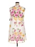 JH 100% Polyester Floral Ivory Casual Dress Size 14 - photo 2