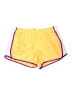 Danskin Now 100% Polyester Color Block Yellow Athletic Shorts Size 12 - photo 1