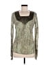 Sandro Green Long Sleeve Blouse Size Lg (3) - photo 1