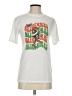 Gildan 100% Polyester White Short Sleeve T-Shirt Size S - photo 1