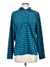 Lands' End 100% Polyester Teal Pullover Sweater Size M - photo 1